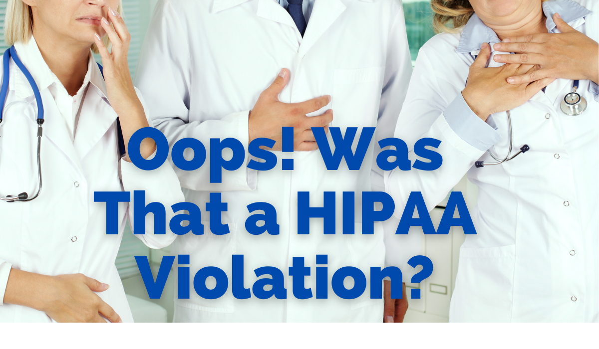 was that a HIPAA violation?